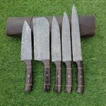 Cattleman Damascus Steel Steak Knife
