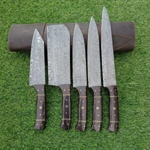 Cattleman Damascus Steel Steak Knife