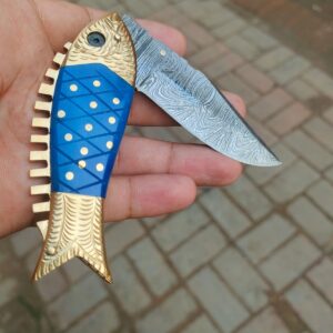 Lightoller Damascus Steel EDC Folding
